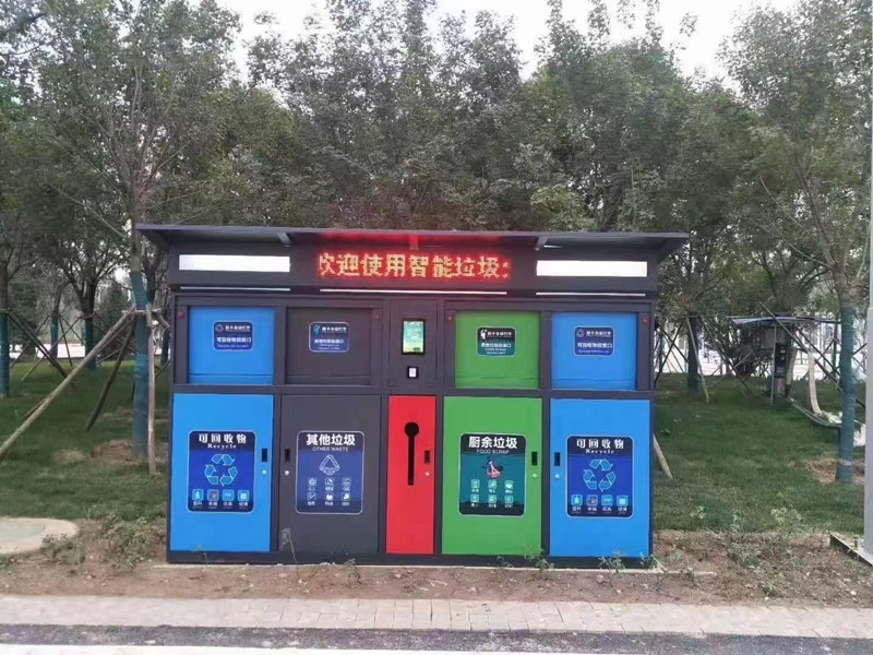 垃圾箱智能款式-支持各种尺寸外观定制