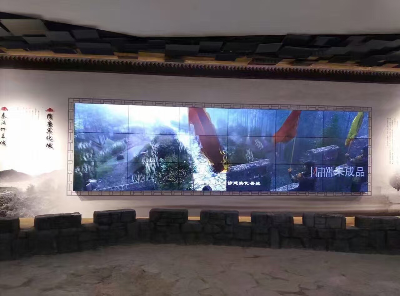 襄阳城市规划展馆-拼接屏案例