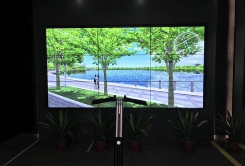 襄阳城市规划展馆-拼接屏案例
